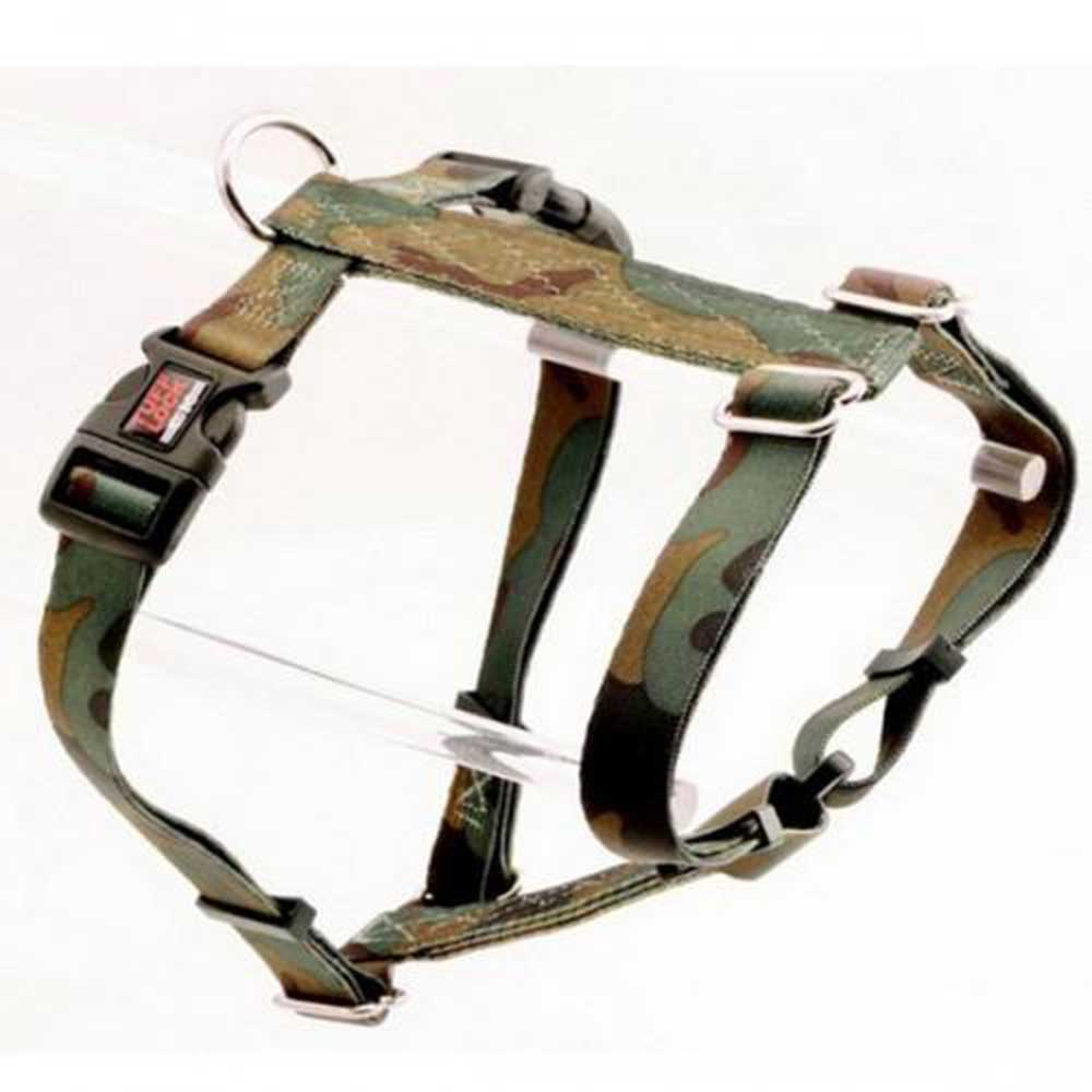 Tuff Lock Figure-H Dog Harness (Camouflage) XS