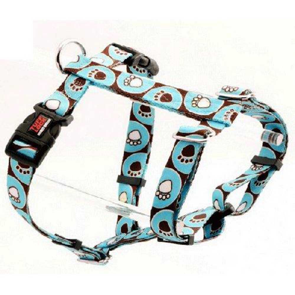 Tuff Lock Figure-H Dog Harness (Pawsitively Blue) XS