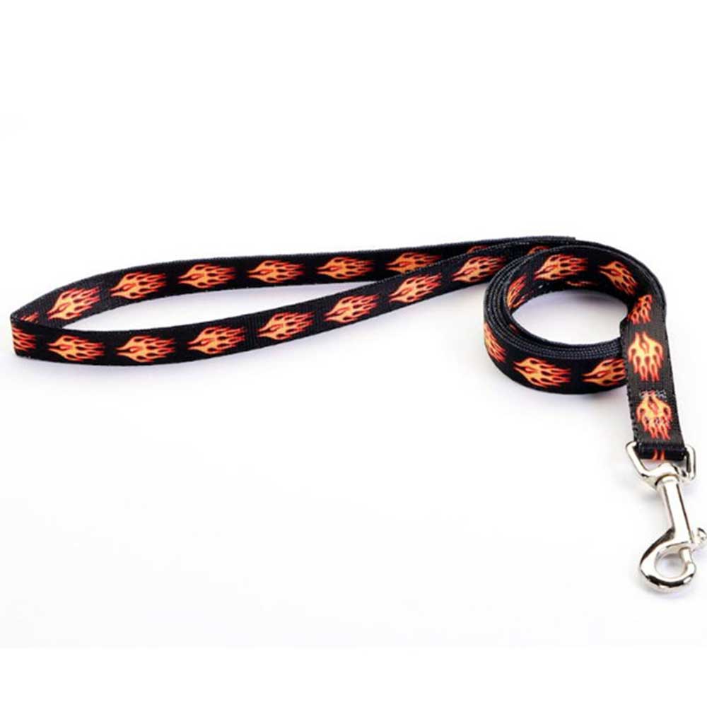 Tuff Lock 4' (120 cm) Dog Leash, Large (Hot Rod Henry