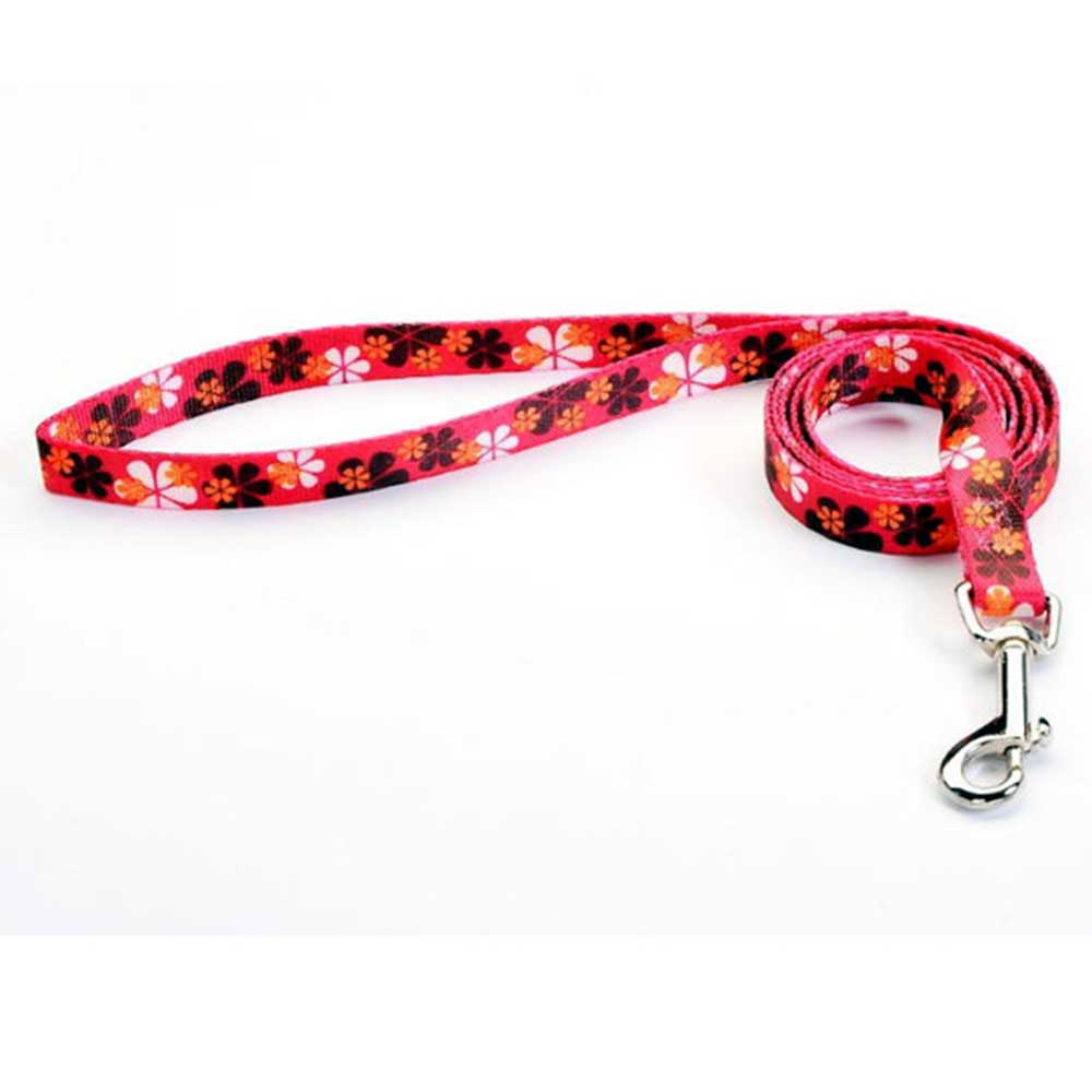 Tuff Lock 6' (180 cm) Leash, Medium (Blossoms)