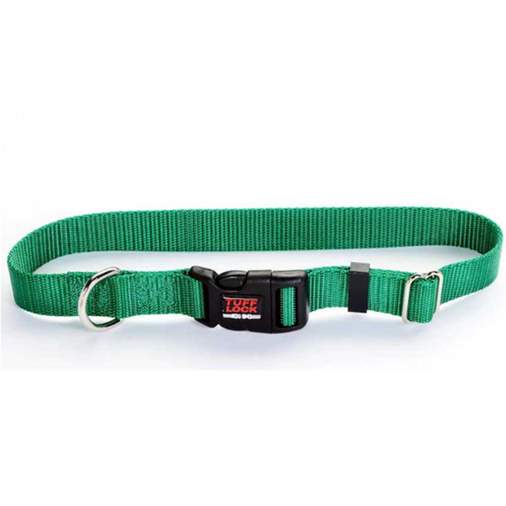 Tuff Lock Collar Green - Extra Small