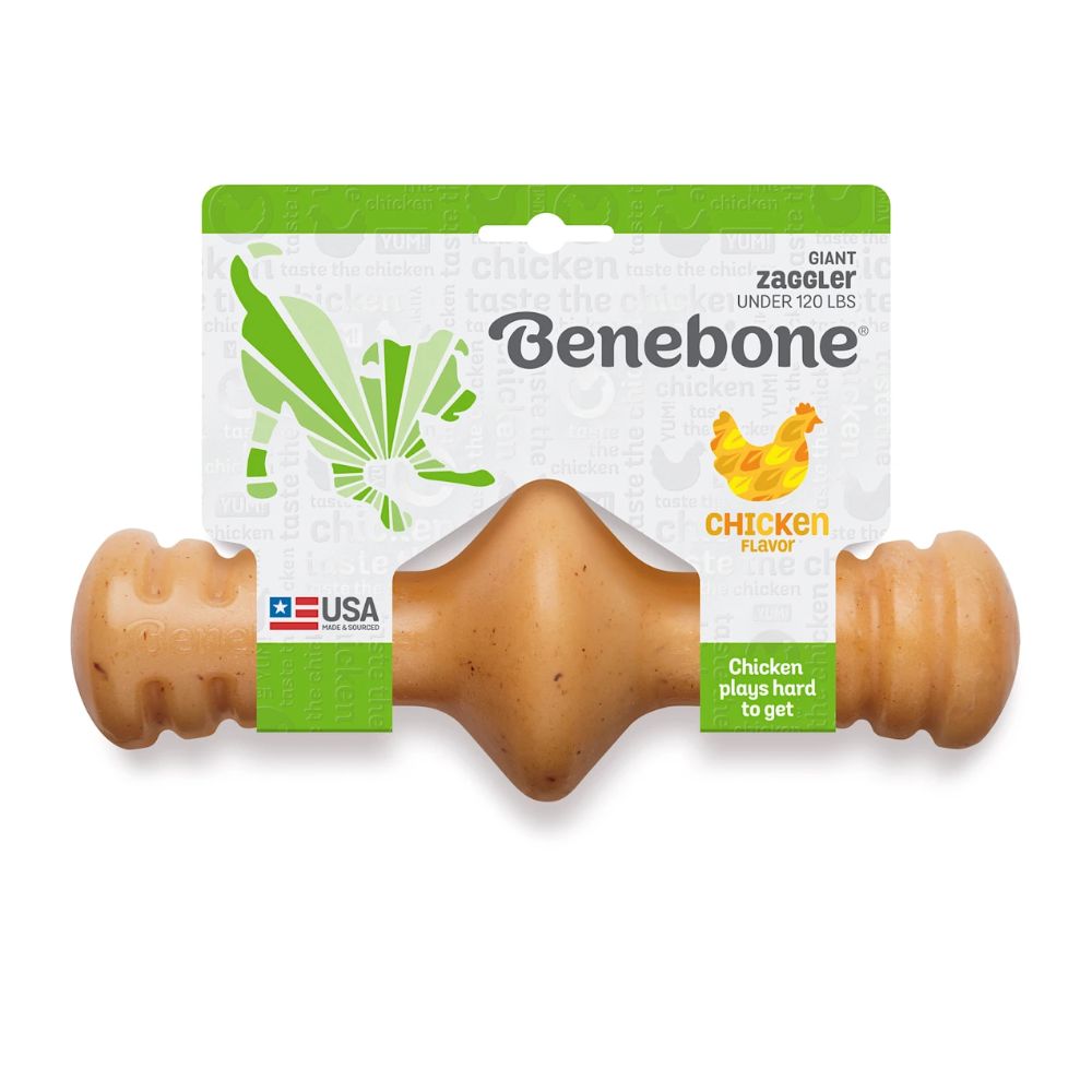 Benebone Zaggler Chicken Dog Toy G