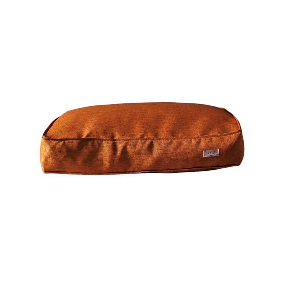 Bobo Dog Tweed Duvet Cover Tangerine