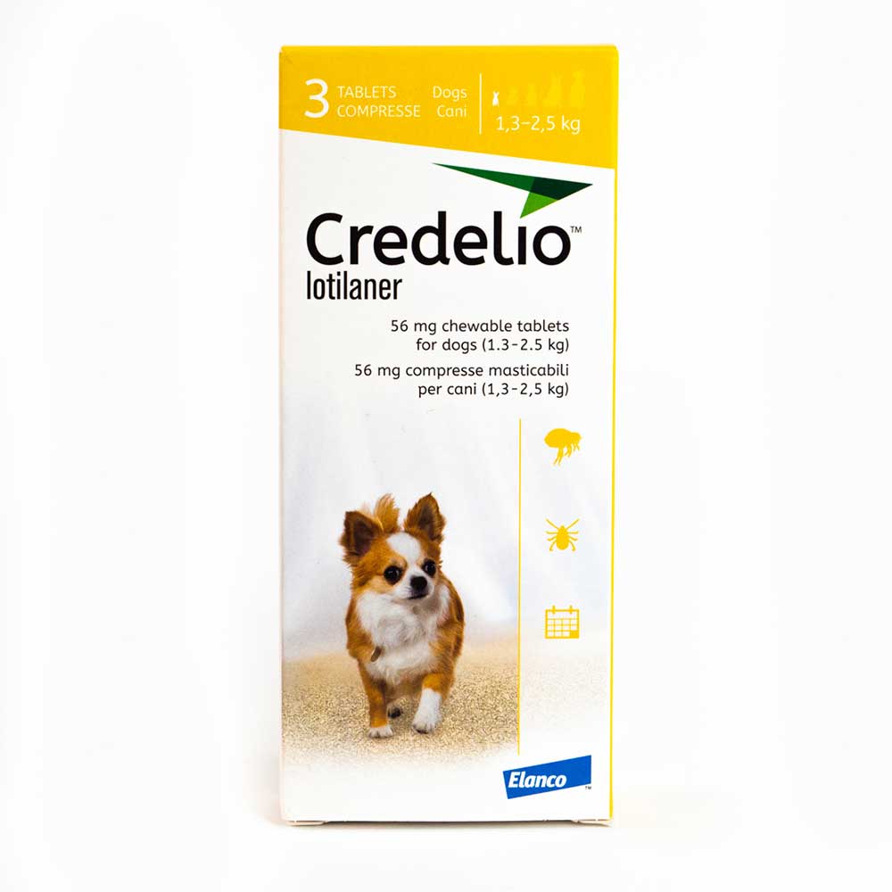 Credelio X/Small 56mg (1.3-2.5kg) 3pk