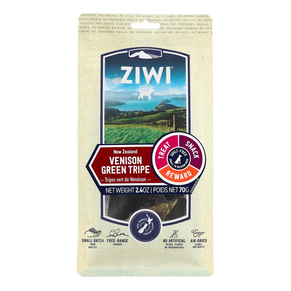 ZiwiPeak Venison Green Tripe Oral Health Chews For Dogs