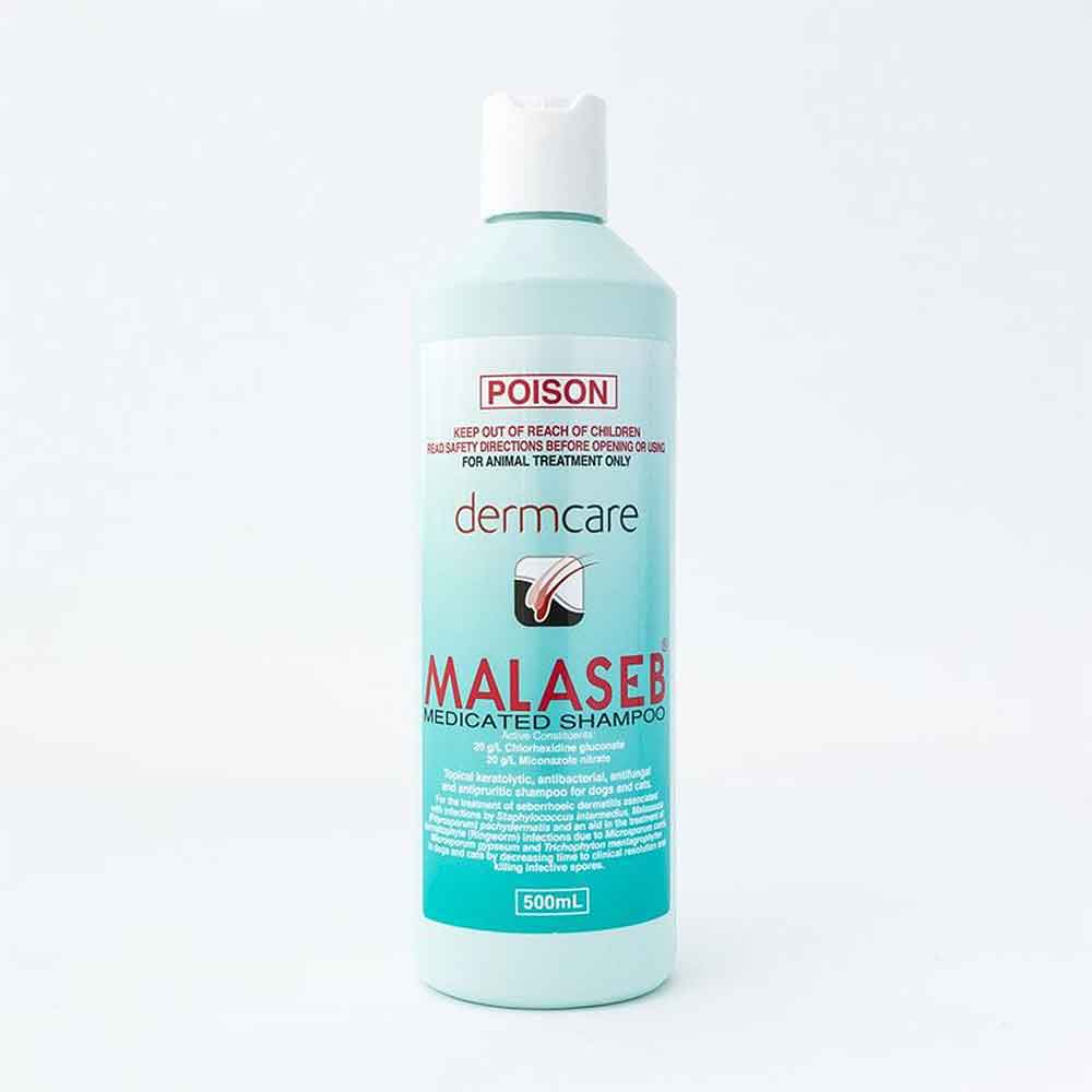 Dermcare Malaseb Medicated Shampoo For Dogs & Cats, 500 ml