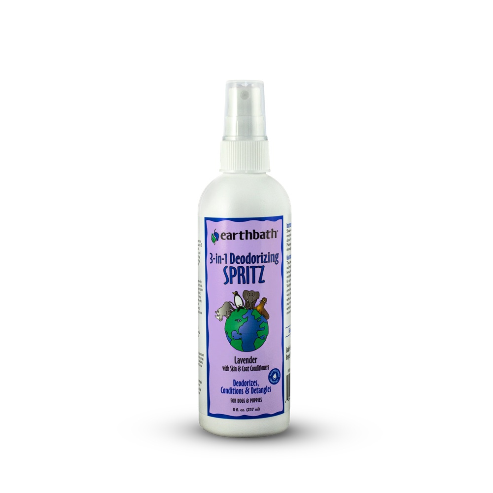 Earthbath 3 in 1 Deodorizing Spritz Lavender 8 fl oz (237ml)