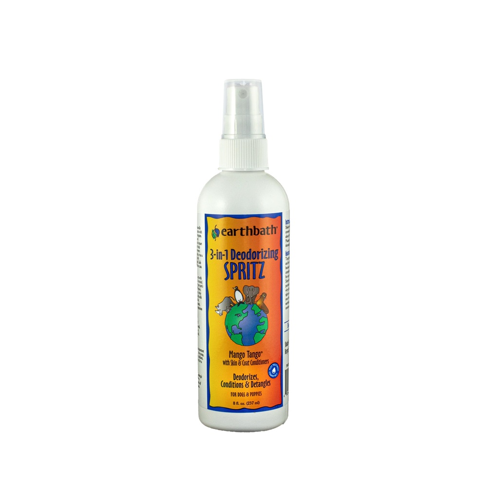 Earthbath 3 in 1 Deodorizing Spritz Mango Tango Mediterranean Magic 8 fl oz (237ml)