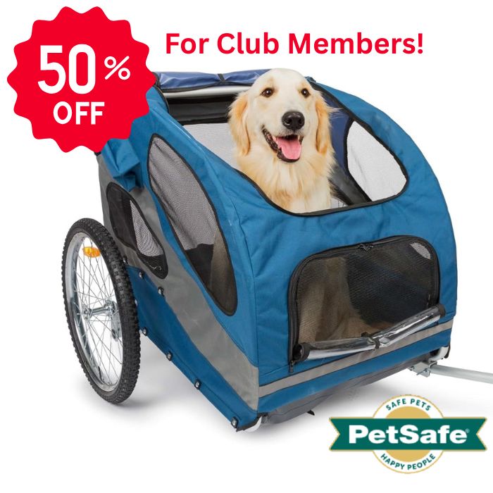 Happy Ride Pet Bicycle Trailer Large