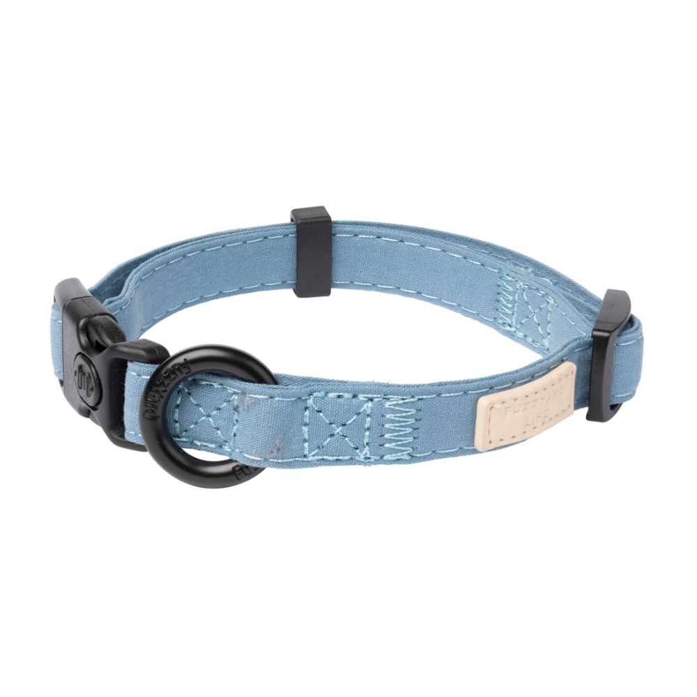 FuzzYard Life Dog Collar French Blue S