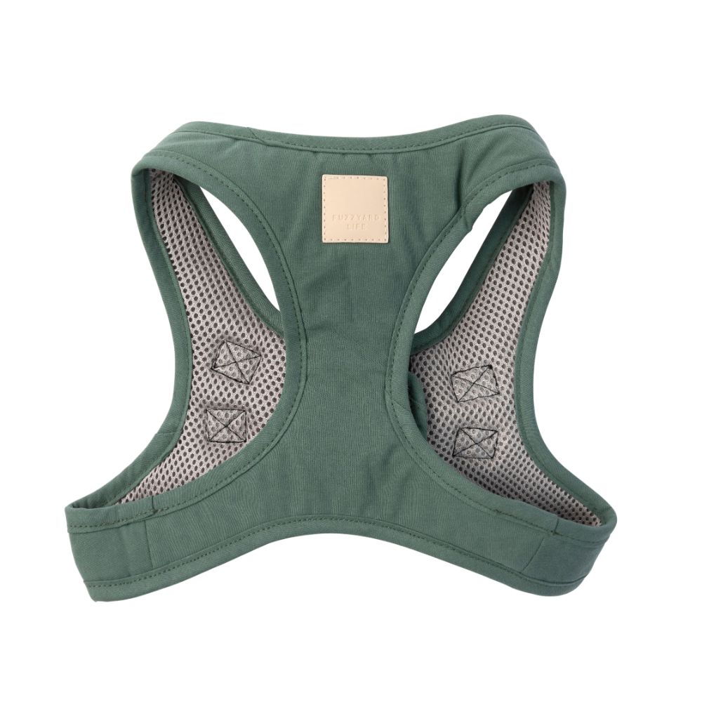FuzzYard Life Dog Harness Myrtle Green M