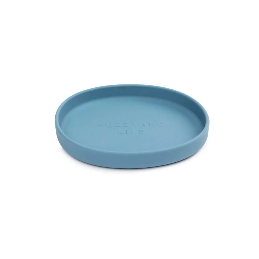 FuzzYard Life Silicone Cat Dish French Blue