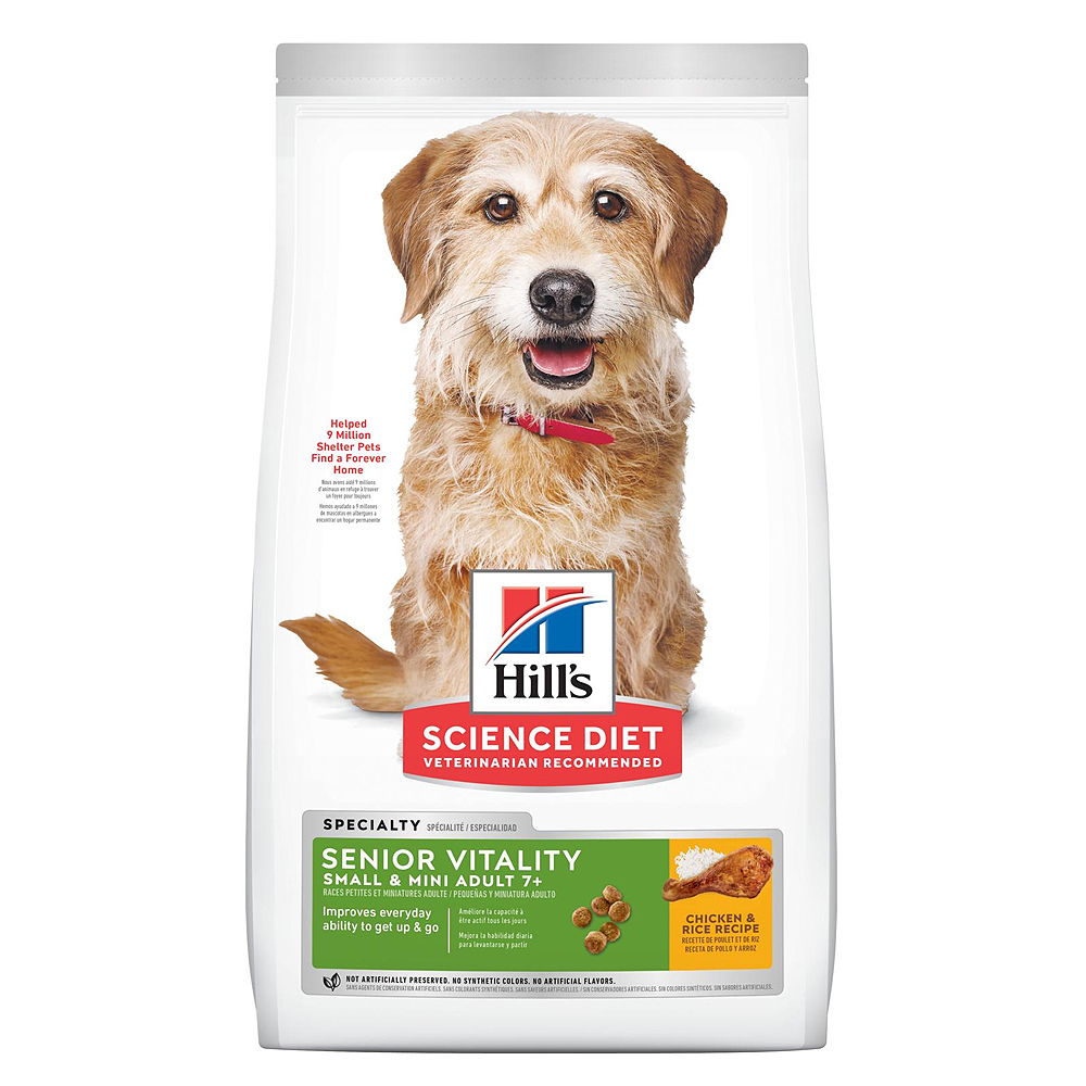 Hills Science Diet Youthful Vitality Adult Chicken&Rice 5.66 kg (12.5 lb)