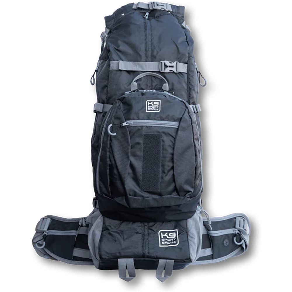 K9 Sport Sack Kolossus | Big Dog Carrier & Backpack Black XX Large