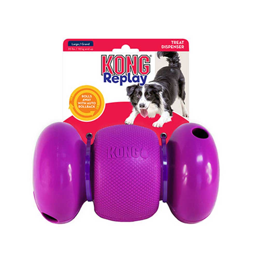 Kong Replay Treat Dispens L Toy For Dogs
