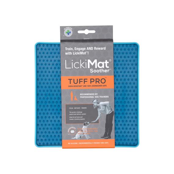 Lickimat Soother Tuff Pro for Dogs, Blue