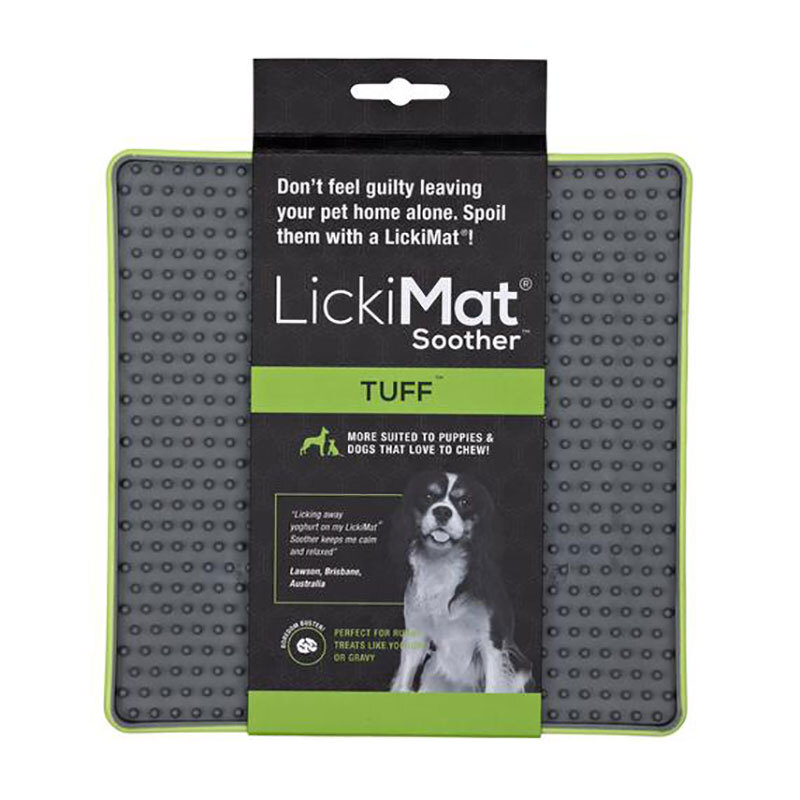 Lickimat TUFF Soother Green Dog