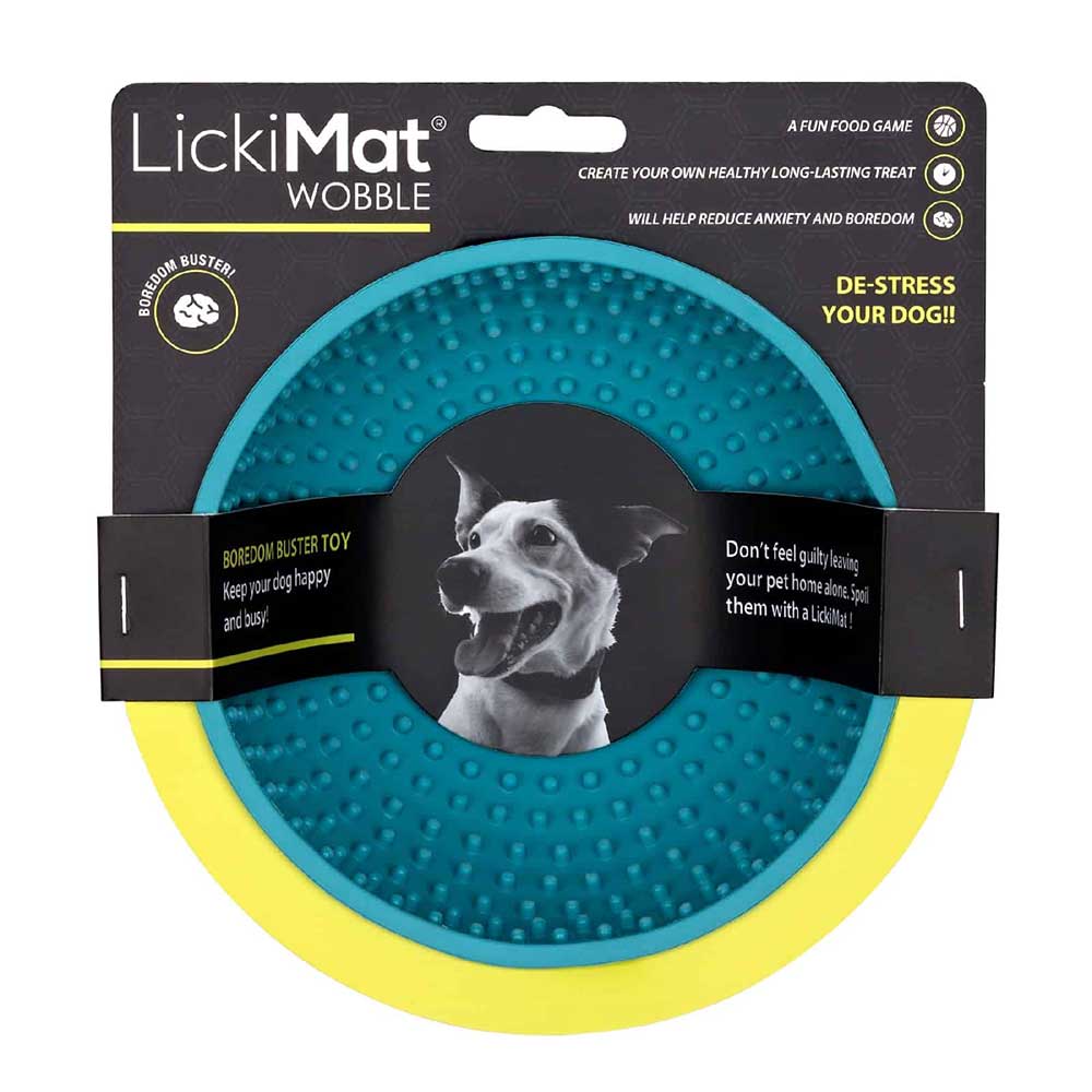 Lickimat Wobble Treat Bowl Turquoise