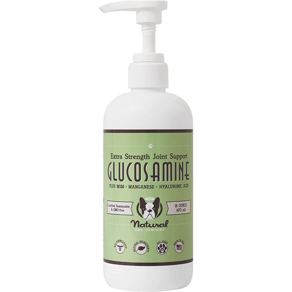 Natural Dog Company Glucosamine Liquid For Dogs 16oz