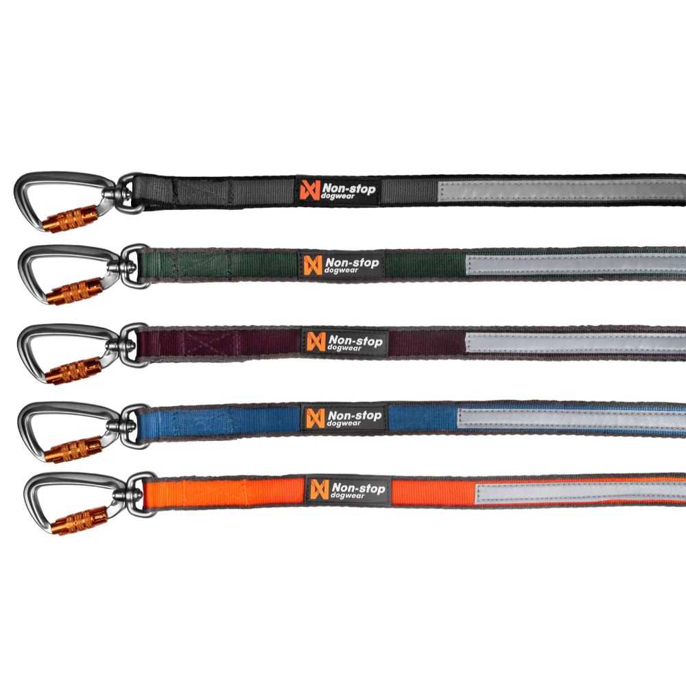 Non-Stop Unisex Move Leash For Dogs Green 1.7m/20mm