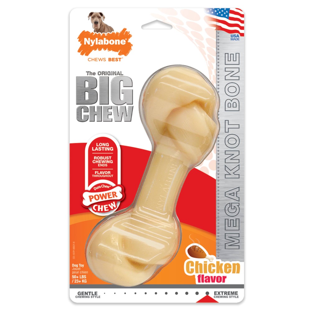 Nylabone Power Chew RH Knot Chew Bone - B & C