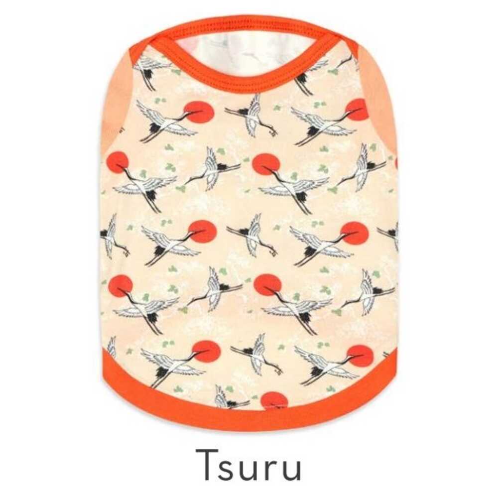 Ohpopdog Dog Raglan Tsuru S