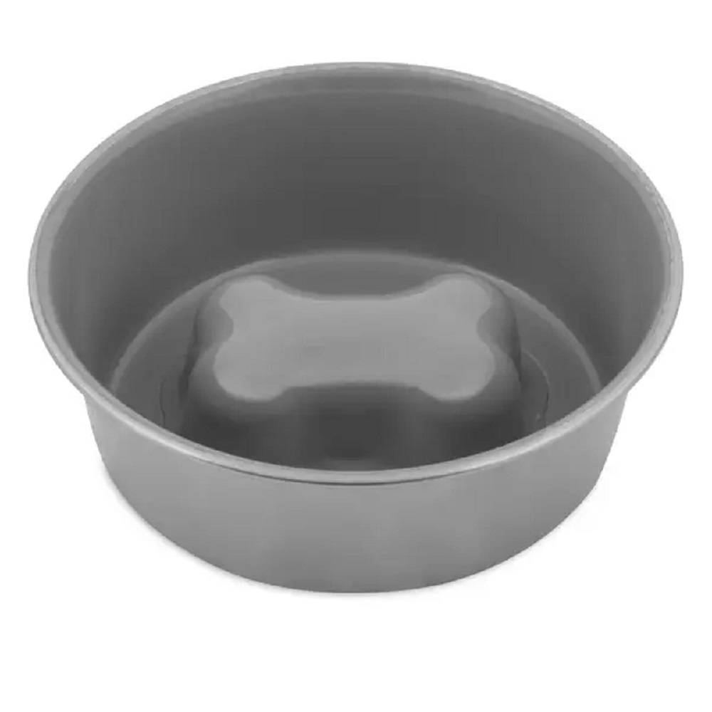 Petmate Slow Feed SS Dog Bowl 16 Cm 4 C