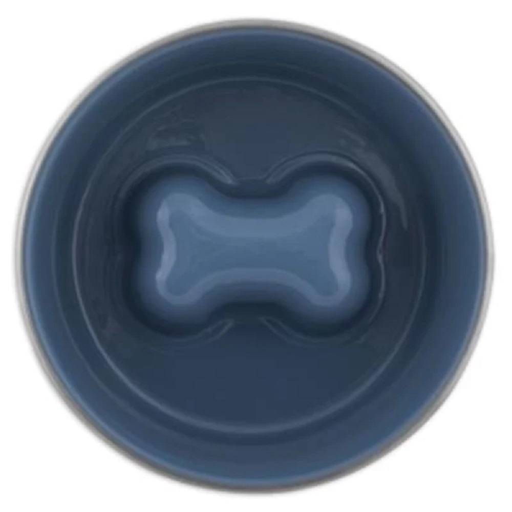 Petmate Slow Feed SS Dog Bowl 20 Cm 8 C