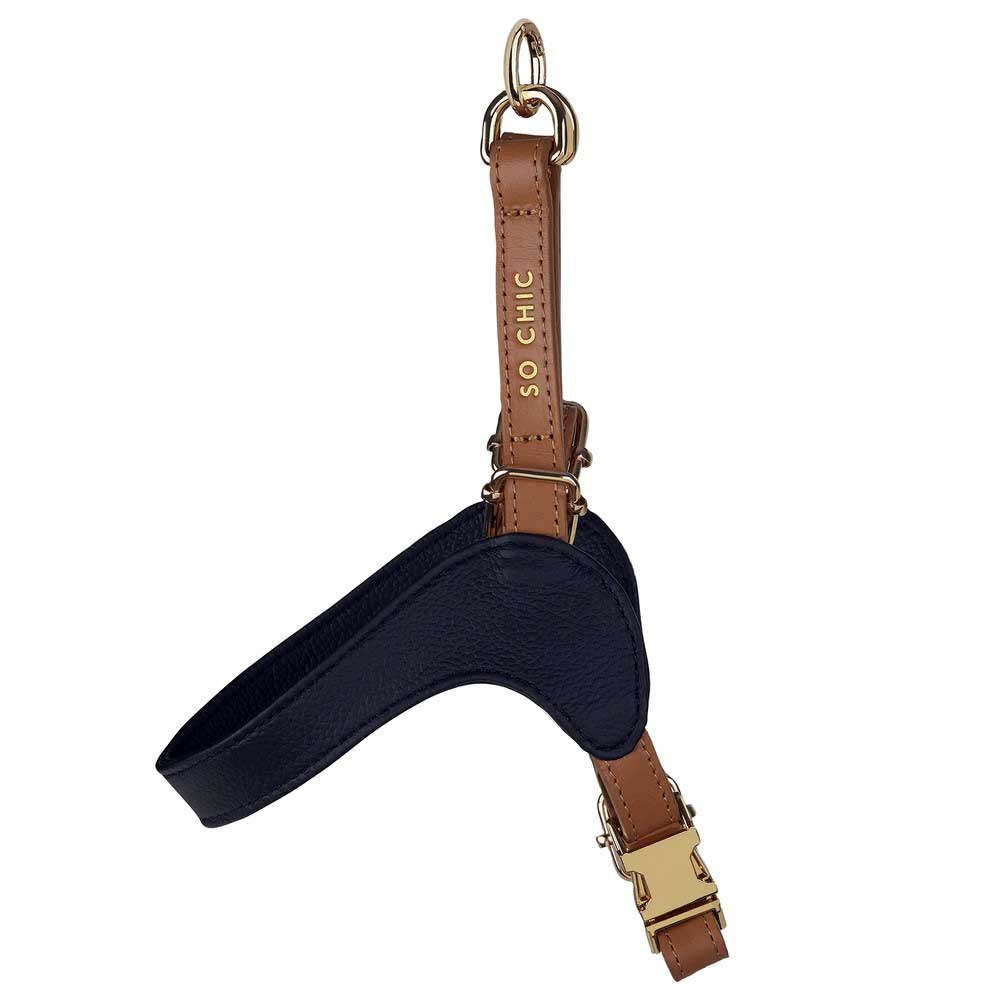 Petsochic Leather Harness for Dogs Large