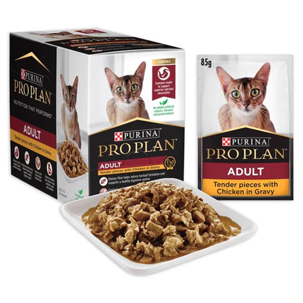 Pro Plan Cat Wet Adult Chicken 85g x 12
