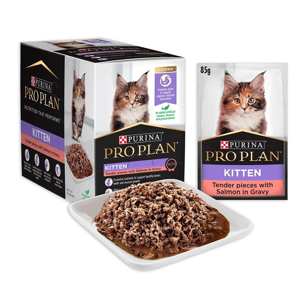 Pro Plan Cat Wet Kitten Salmon 85g x 12