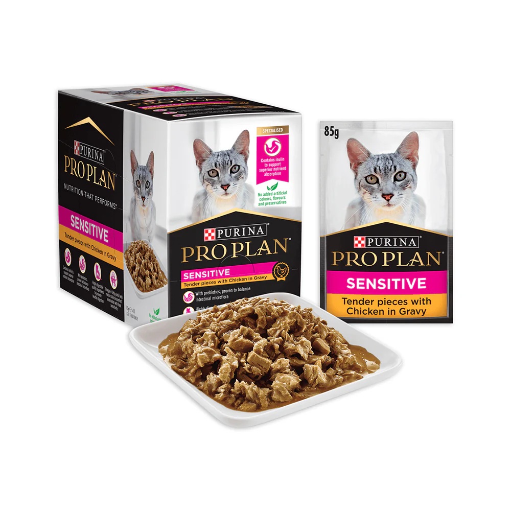 Pro Plan Cat Wet Sensitive Skin 85g x 12