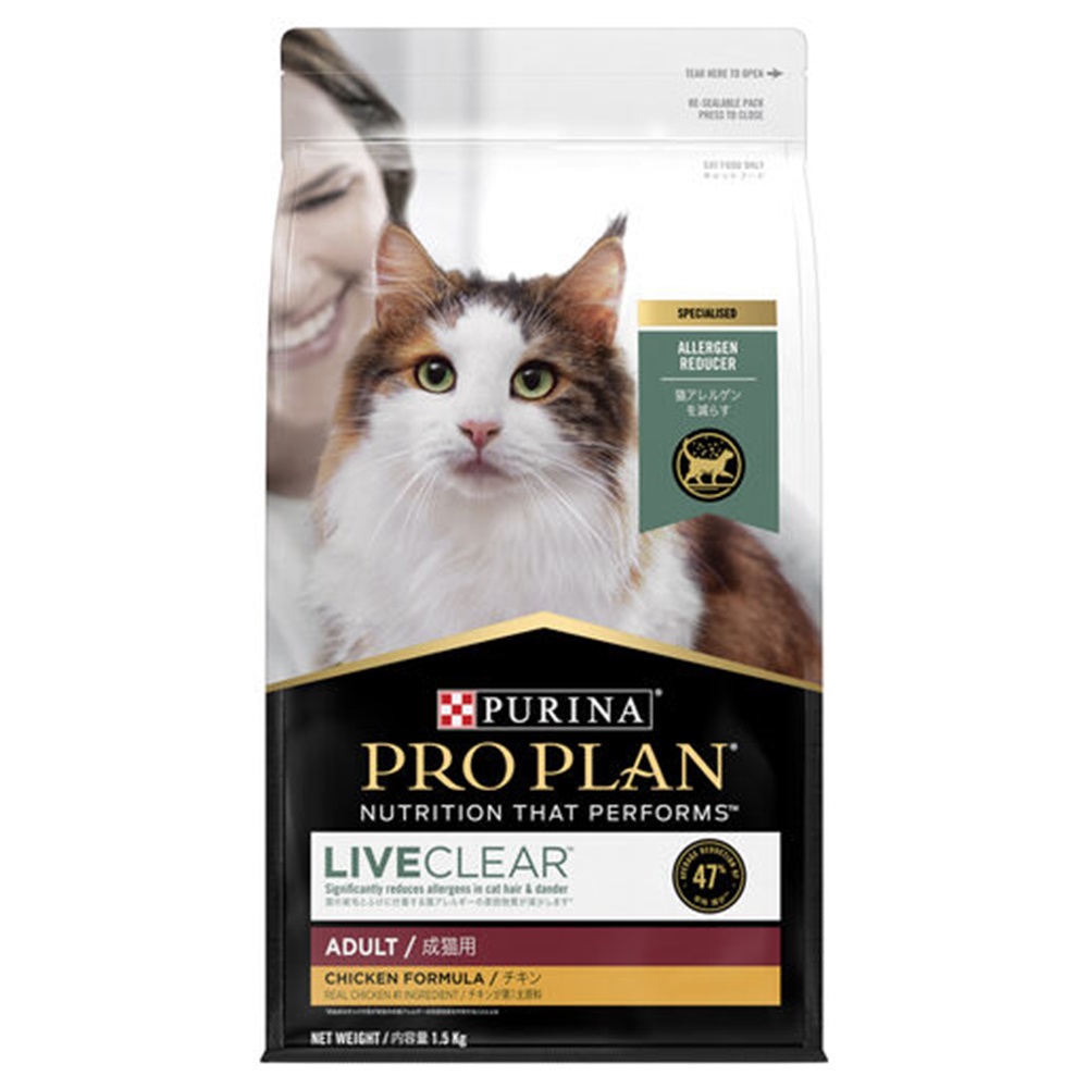 LiveClear Cat Dry Adult Chicken 3kg