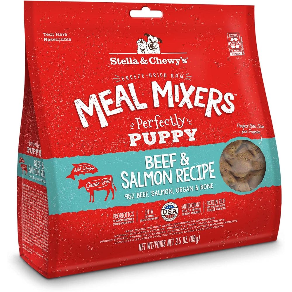 Stella & Chewy Beef & Salmon Freeze Dried Meal Mixer For Puppy