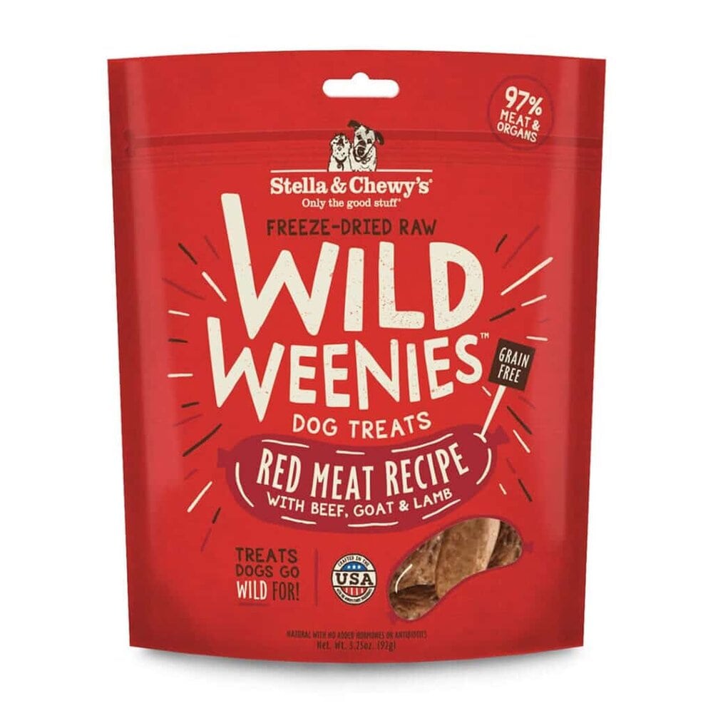 Stella Red Meat Wild Weenies Dog 3.25oz
