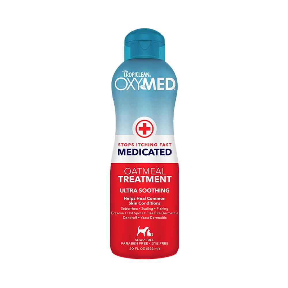 Tropiclean Oxymed Medicated Oatmeal Treatment For Dogs & Cats