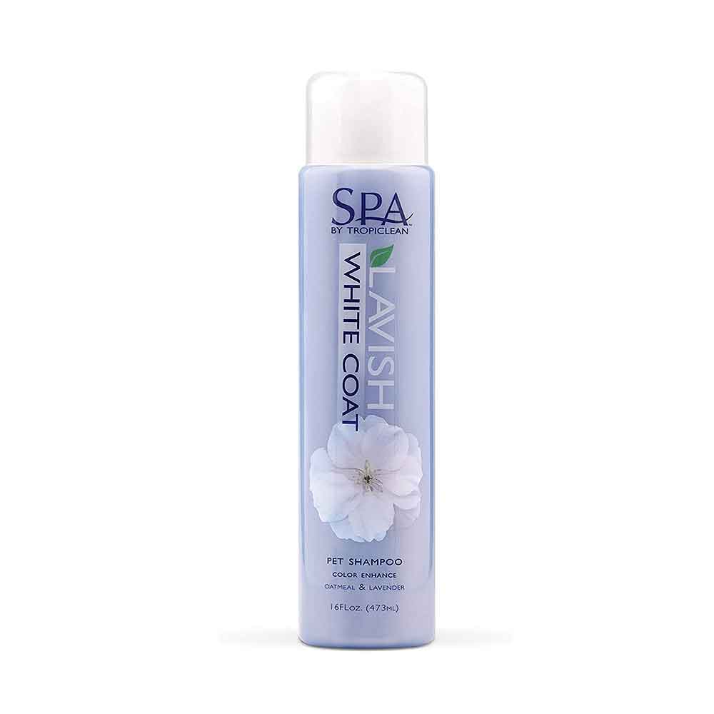 Tropiclean SPA Lavish White Coat Pet Shampoo