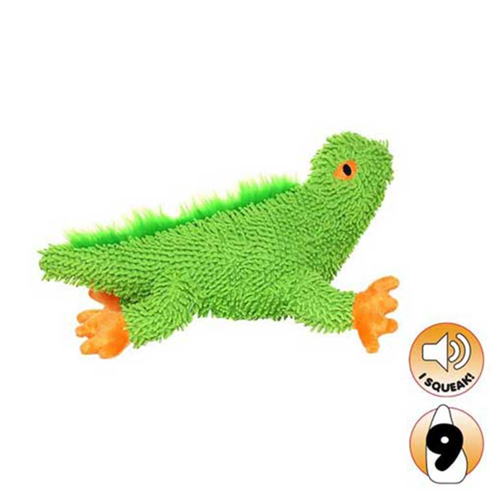 Mighty Microfiber Link The Lizard Dog Toy