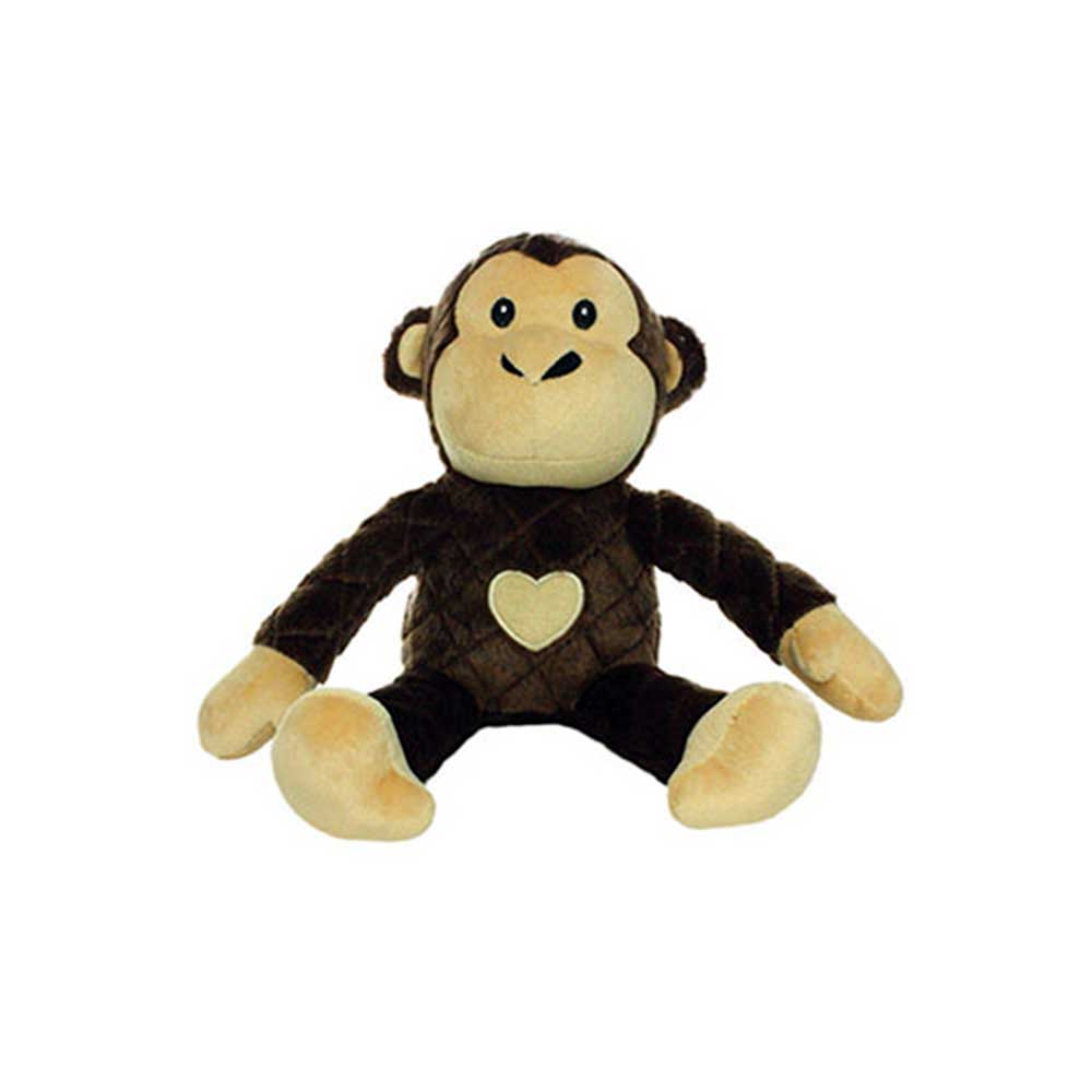 Mighty Safari Series Max The Monkey Dog Toy, Brown
