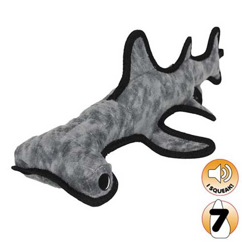 Tuffy Sea Creatures Harley The Hammerhead Shark Dog Toy