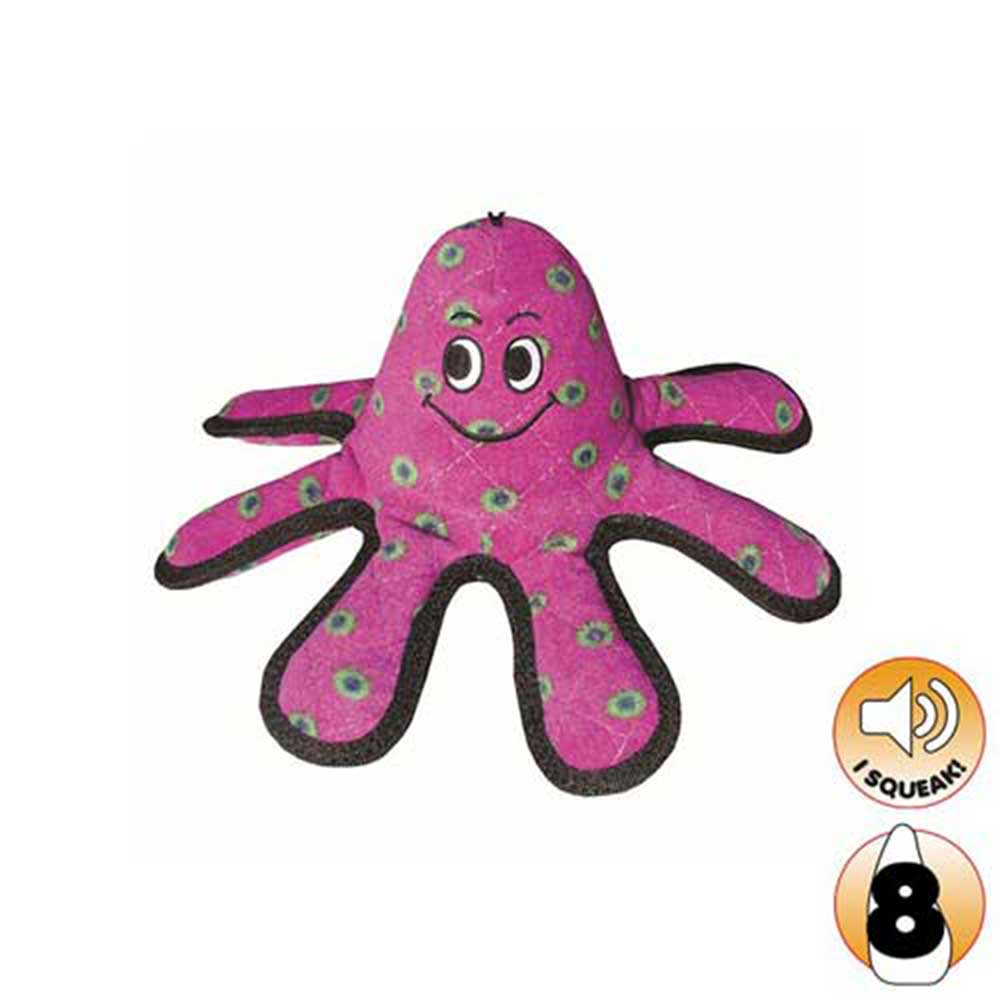 Tuffy Sea Creatures Li'L Oscar (Small Octopus) Dog Toy