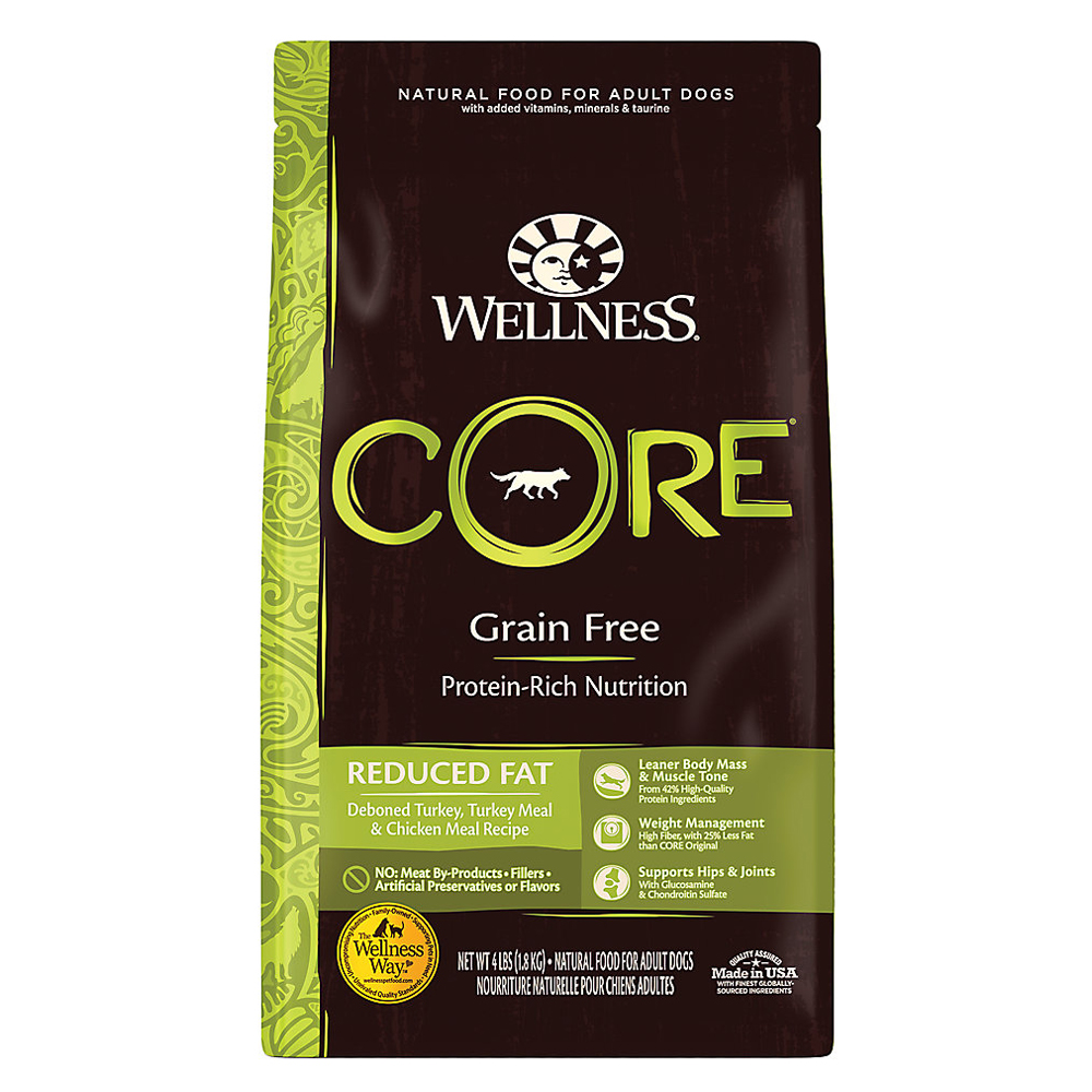 Wellness CORE Reduced Fat Dog Food 4 lbs (1.8kg)