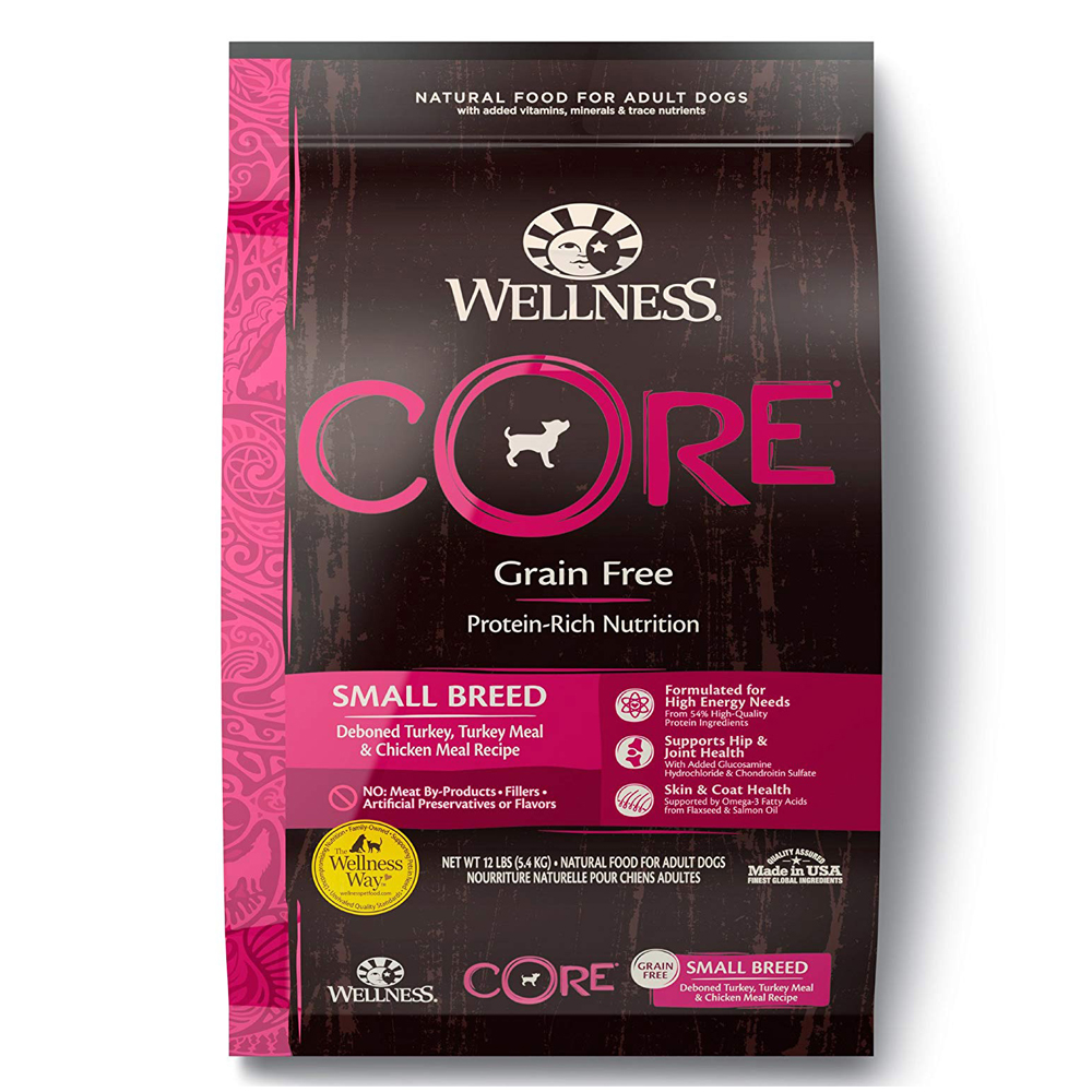 Wellness CORE Small Breed Dog Food 12lb