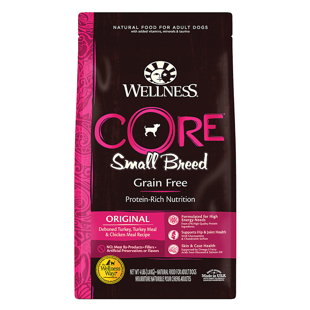Wellness CORE Small Breed Dry Dog Food 4 lbs (1.8kg)