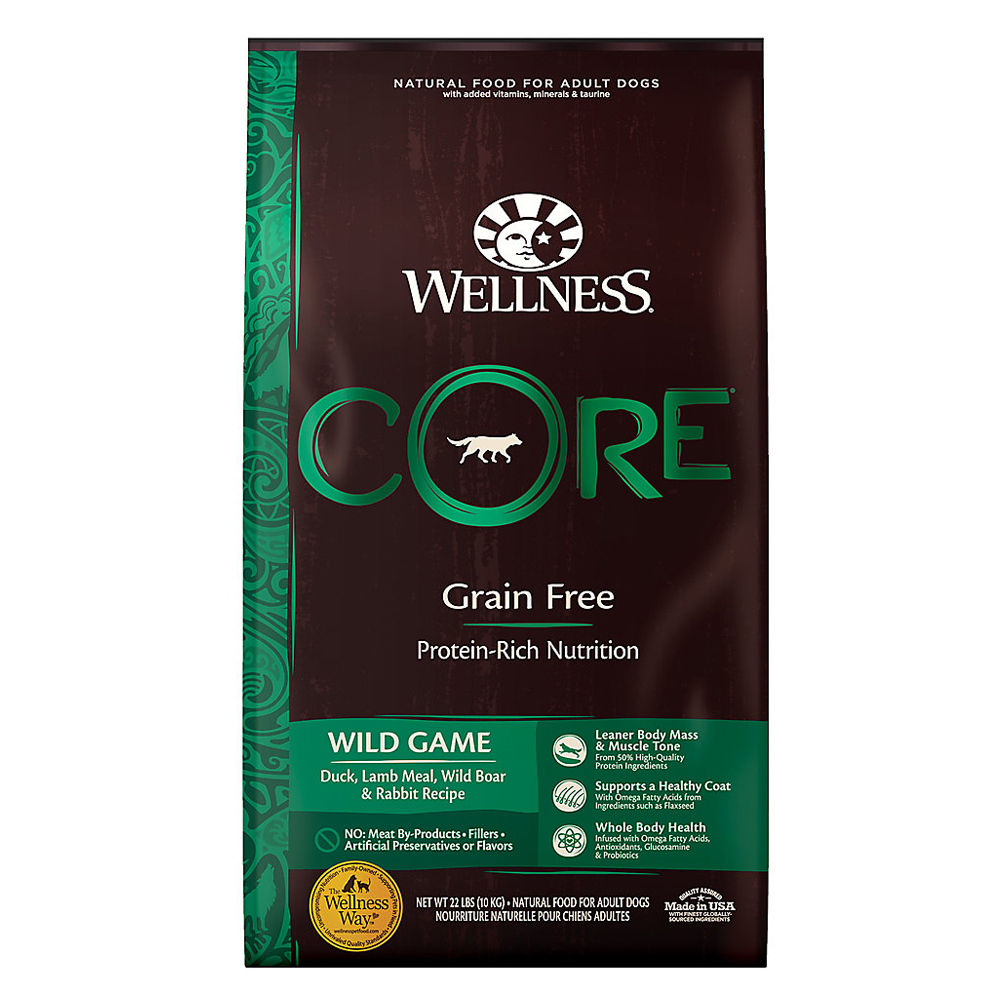 Wellness CORE Wild Game Dry Dog Food 22lbs
