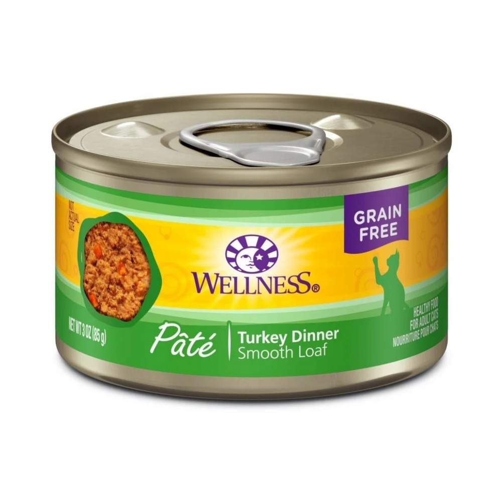Wellness Complete Health Pate Turkey Recipe Wet Canned Cat Food 5.5oz