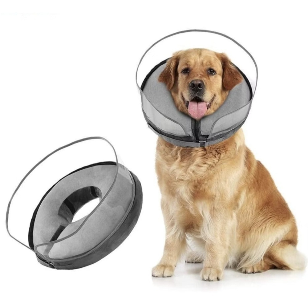 Wiggles Dog Donut Collar L