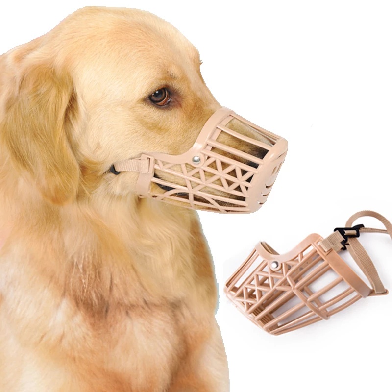 Wiggles Dog Muzzles Brown Size 4