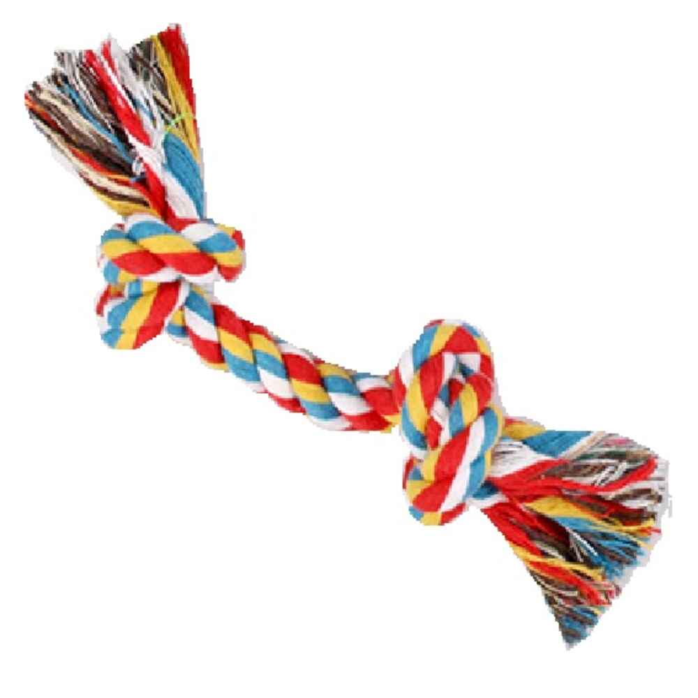 Wiggles Dog Rope Chew Toy 28cm Red-Yello