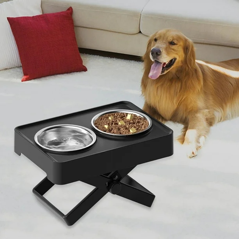 Wiggles Elevated Dog Bowls For Cervical Spine Protection